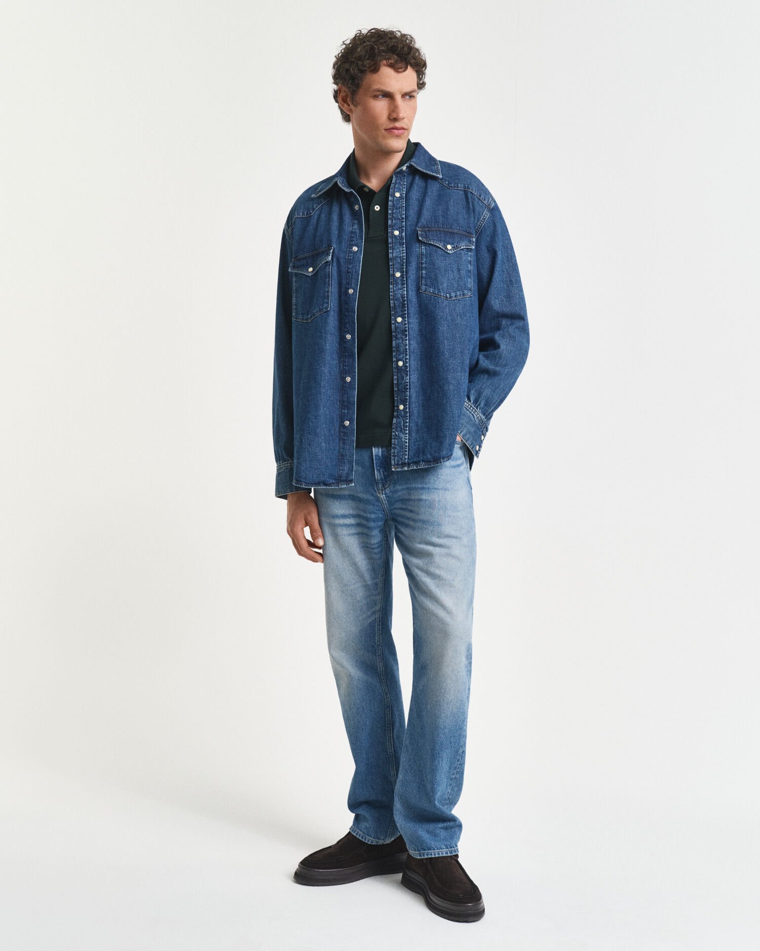 Regular fit Shield Piqué poloskjorte