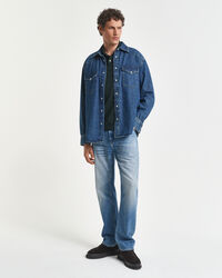 Regular fit Shield Piqué poloskjorte