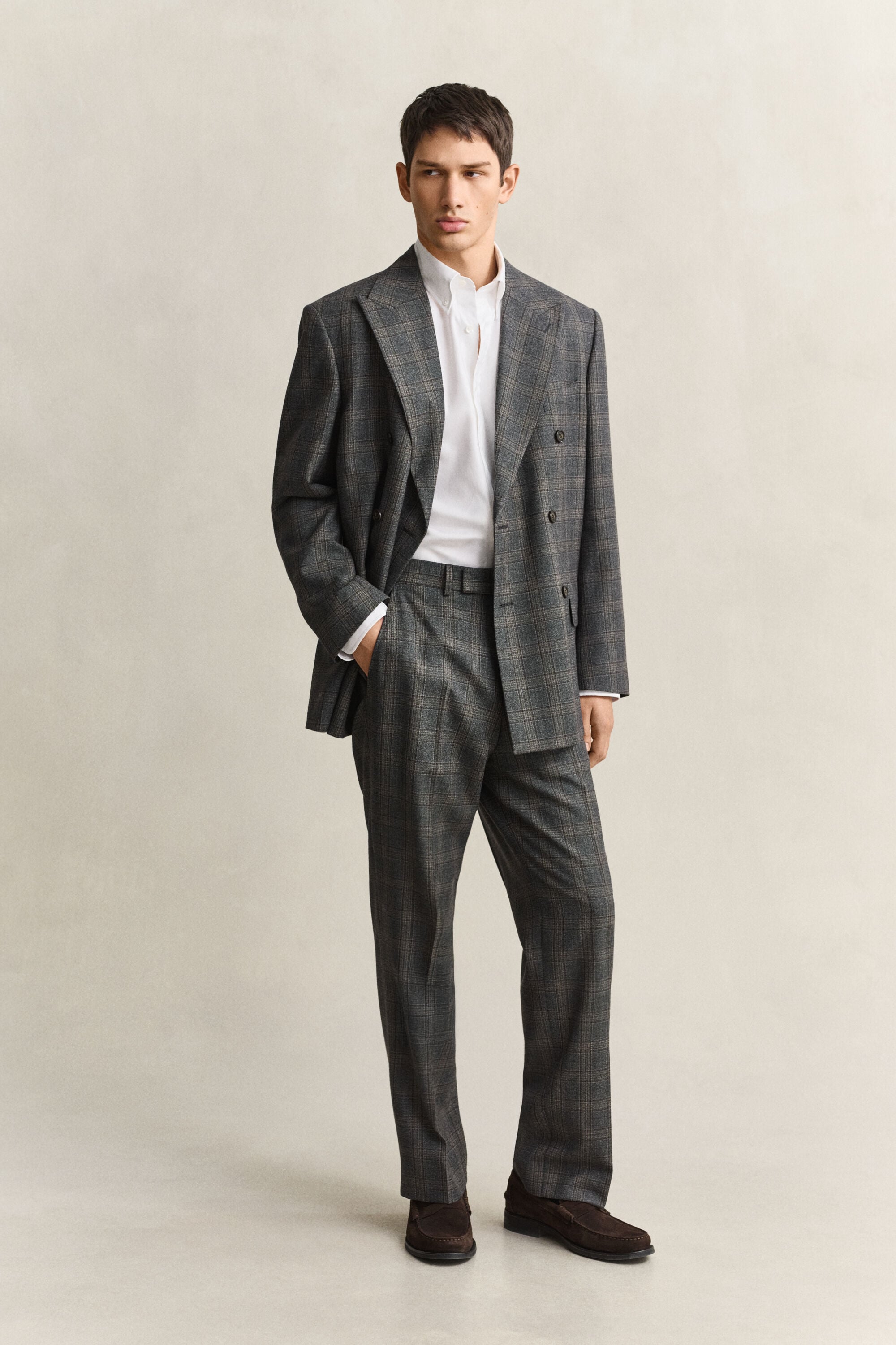 Elegant skjorte i twill