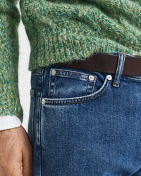 Regular fit jeans i let vask