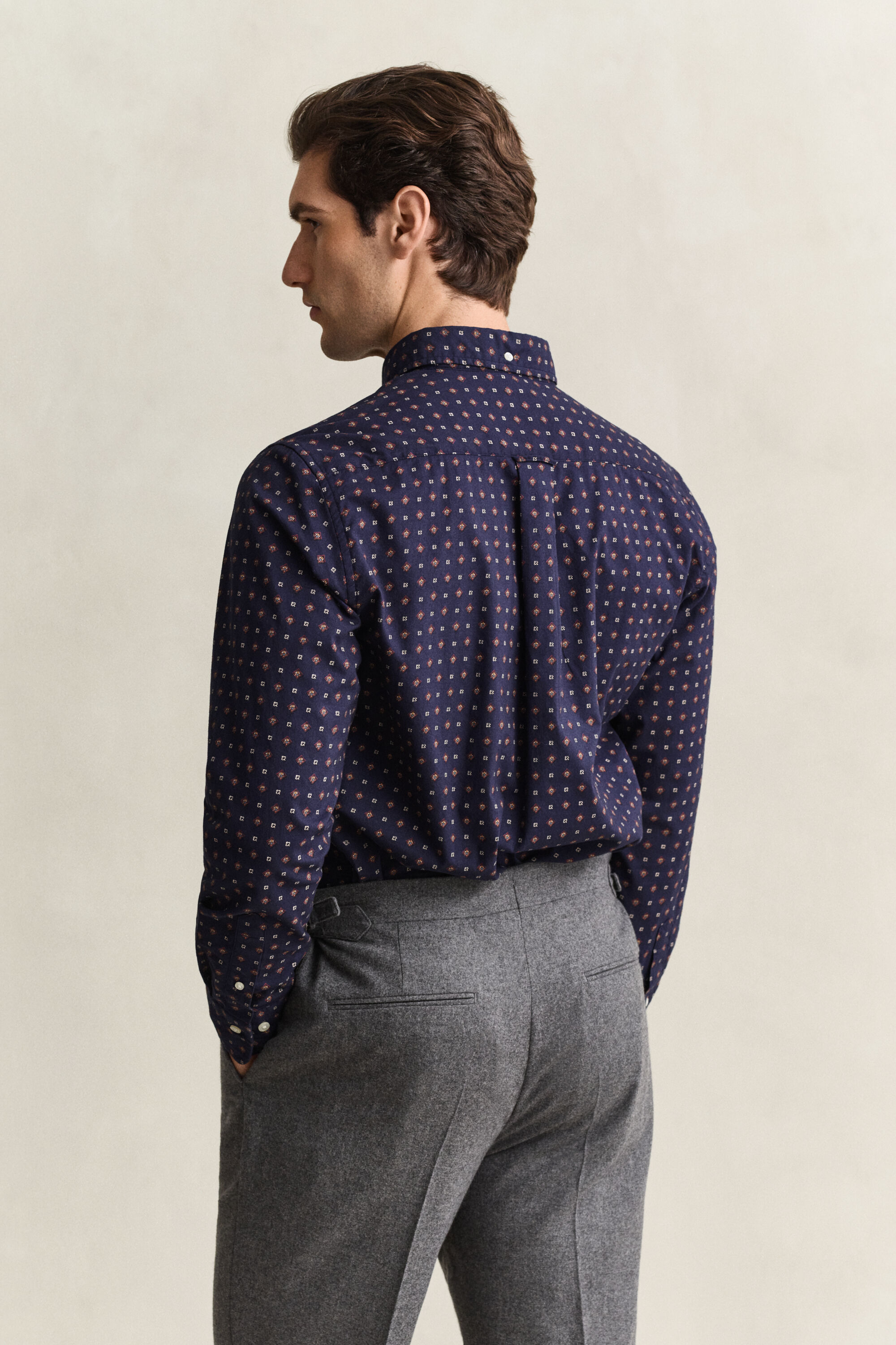 Paisley skjorte i twill