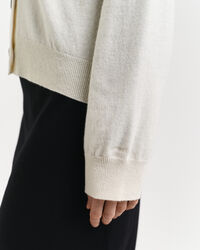 Cardigan af ekstra fin lammeuld