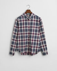 Regular fit skotskternet flannel jasp&eacute;-skjorte