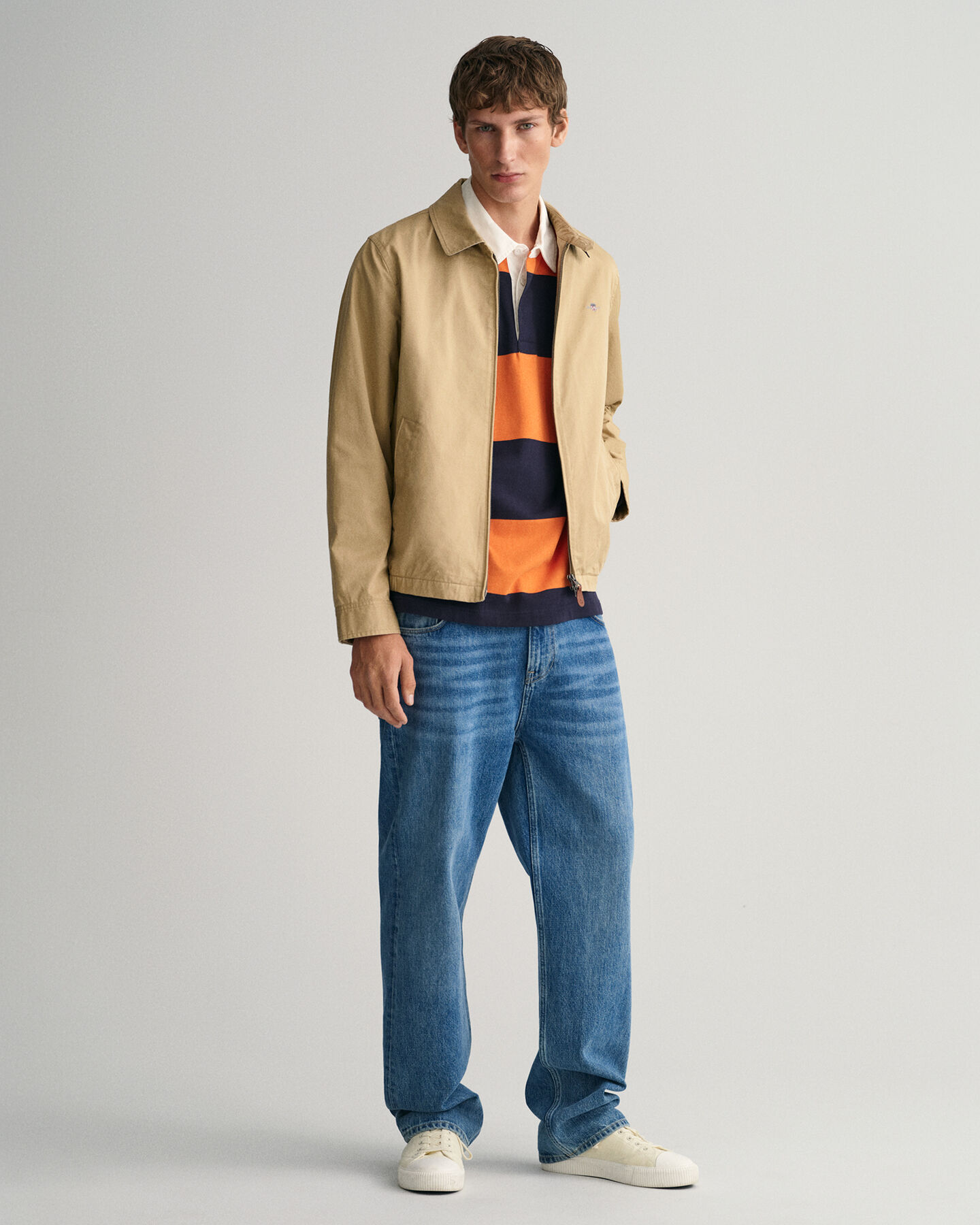 Windcheater af bomuld