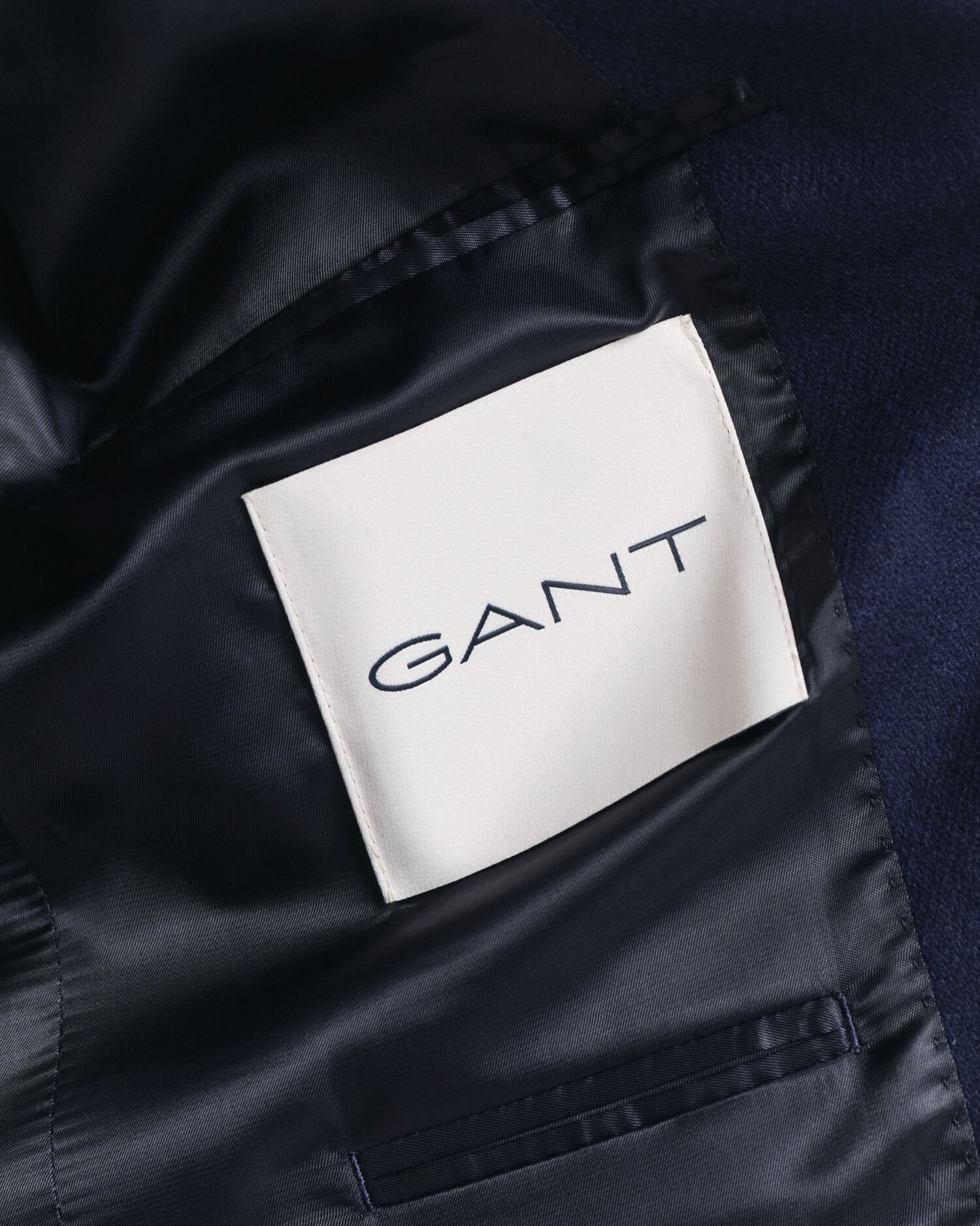 Slim fit Club Blazer i uldflannel