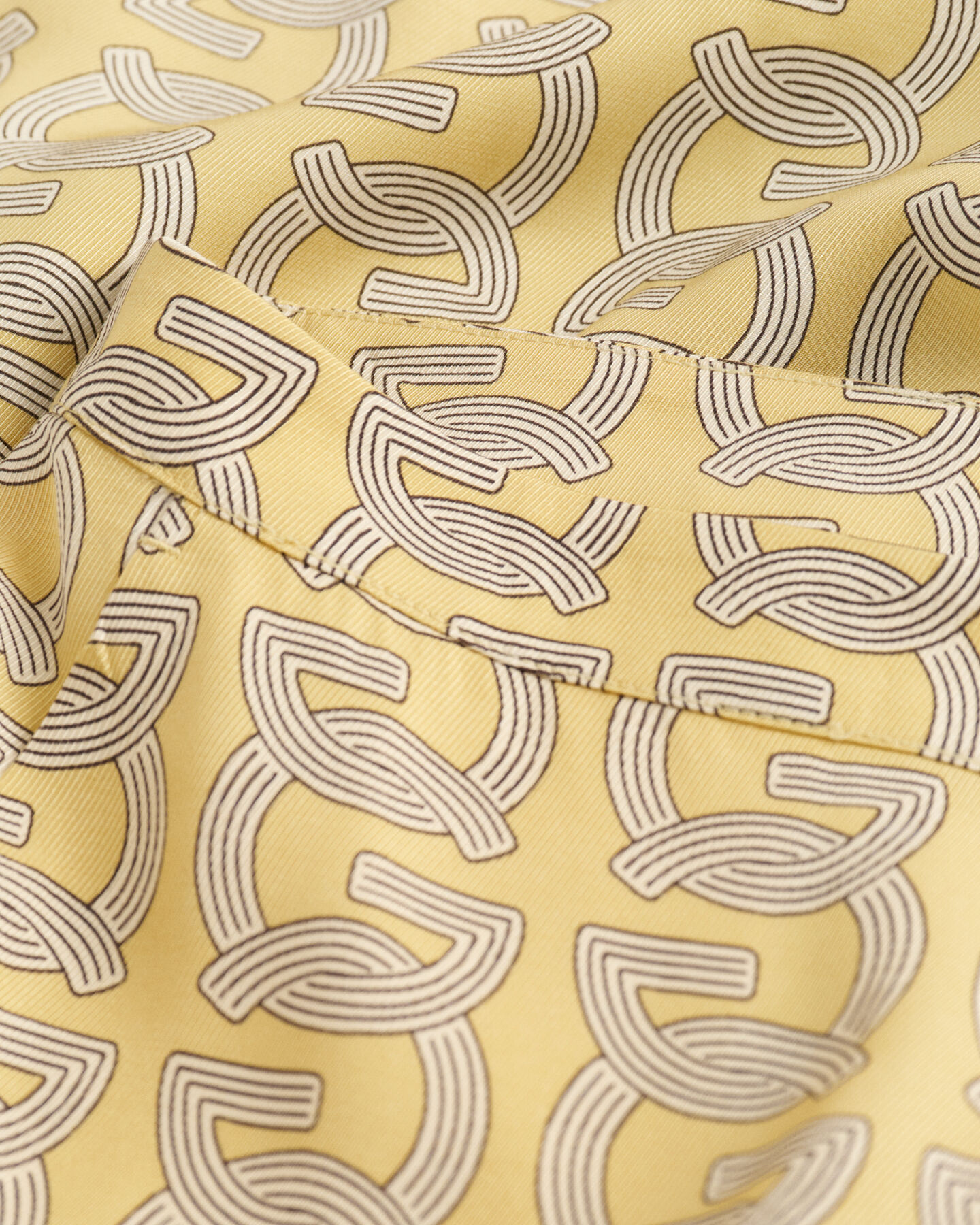 Regular fit G Patterned bukser med brede ben