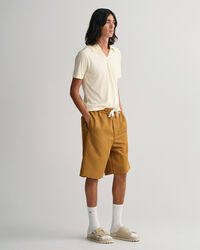 Piqu&eacute; poloskjorte inspireret af 70'erne