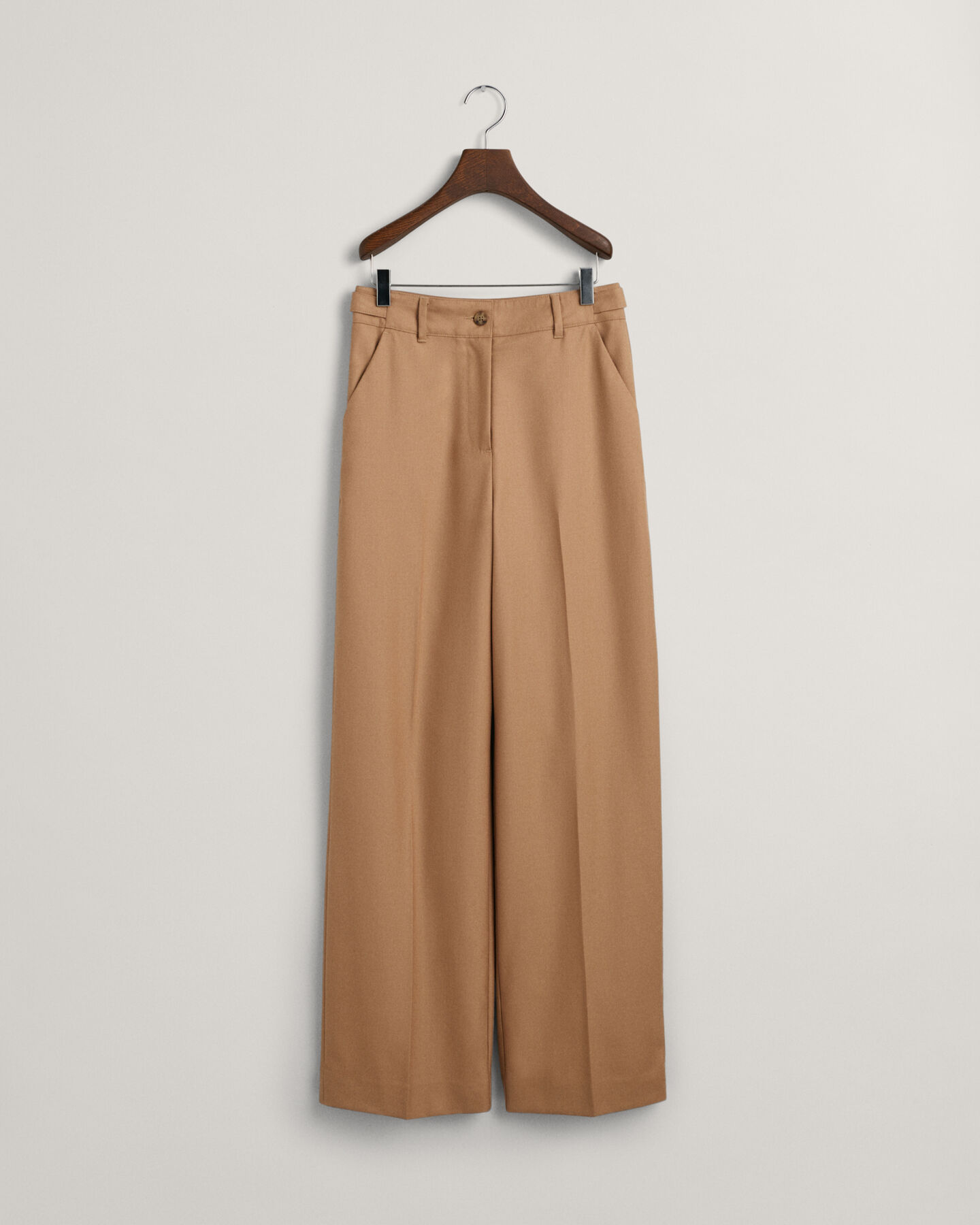 Bukser med høj talje og lige ben