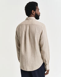 Regular fit garment-dyed h&oslash;rskjorte