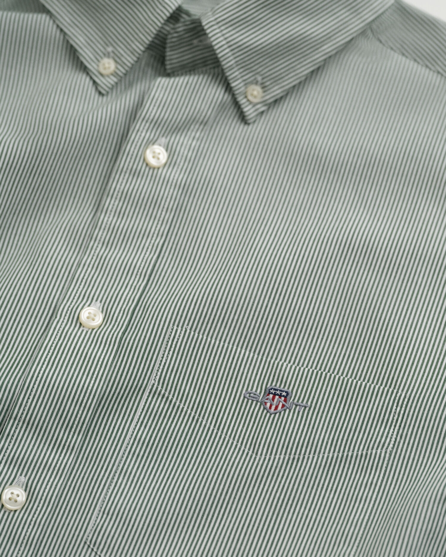 Bankerstribet klassisk poplin-skjorte