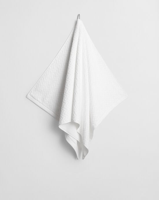 Jacquard sildebensmønstret håndklæde 70X140