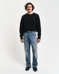 Crewneck sweater af kashmir