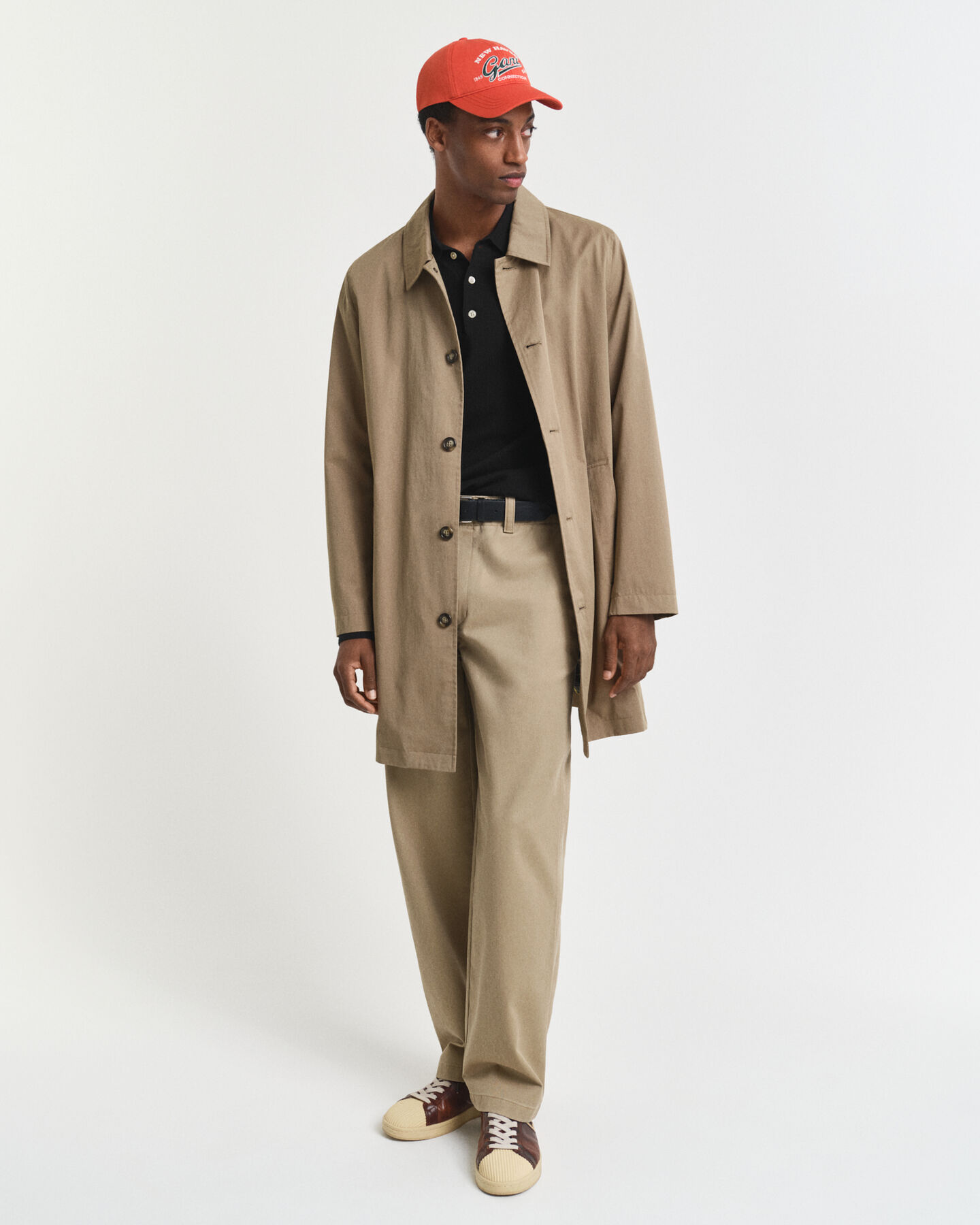 Polosweater af ekstra fin lammeuld