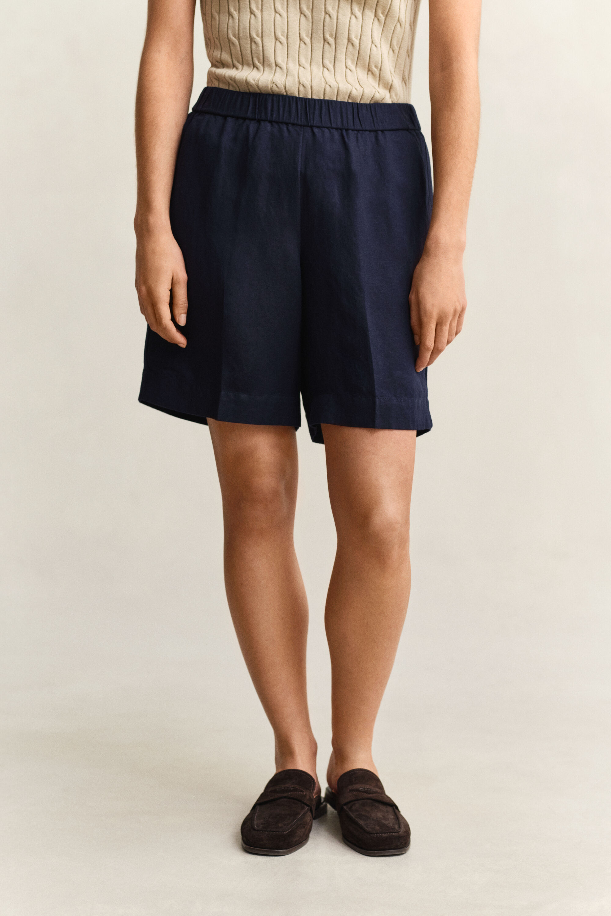 Shorts i hørblanding