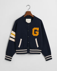 Strikket Varsity Jacket