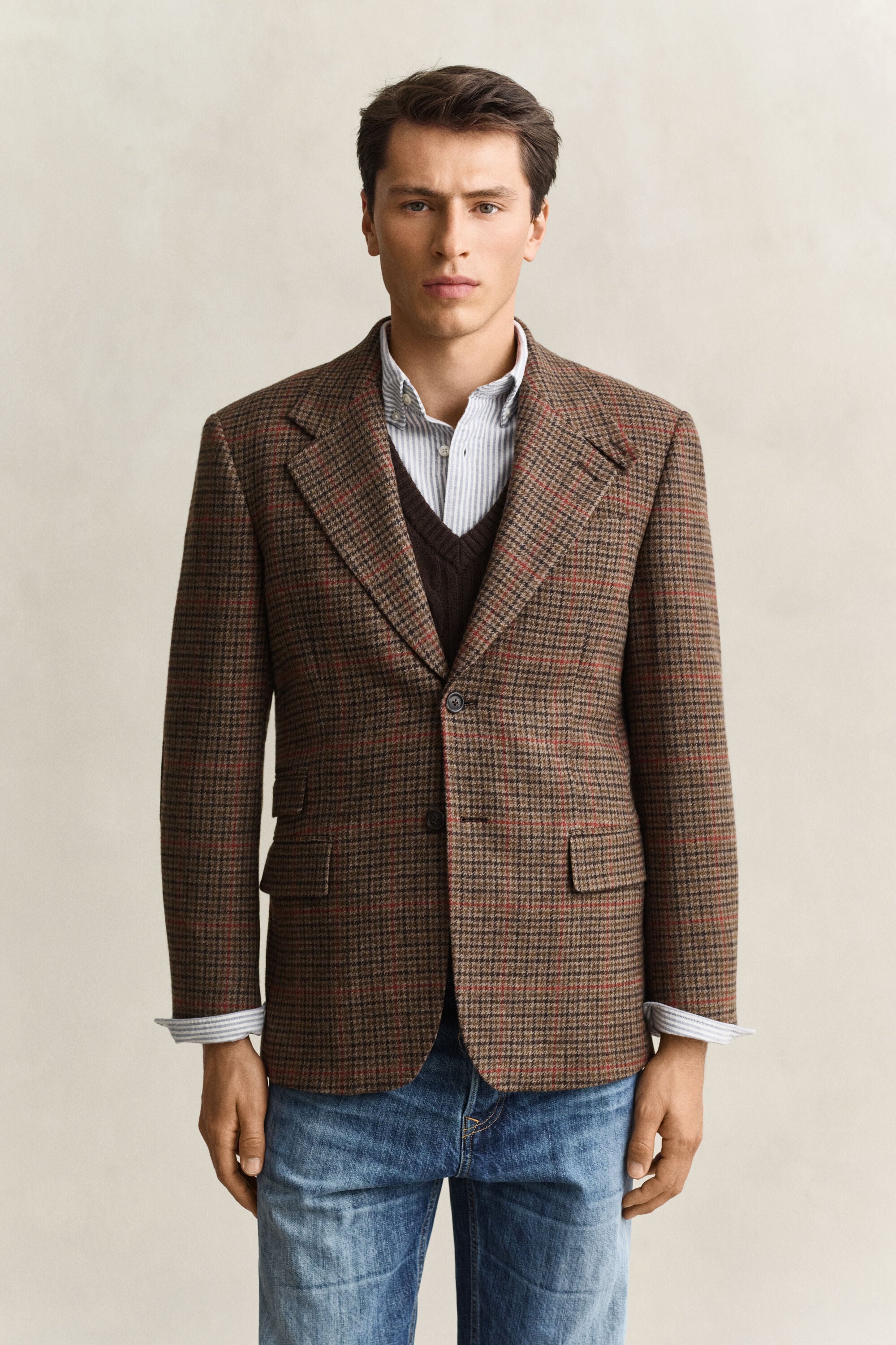 Britisk tweed sportsjakke