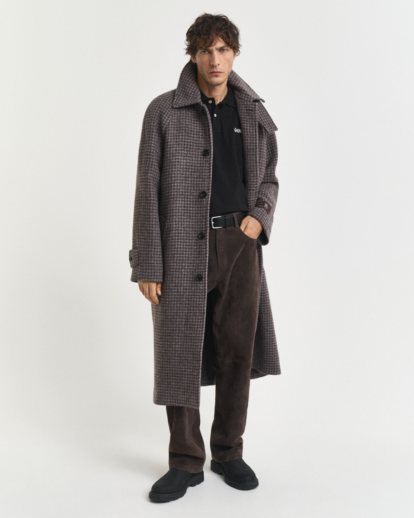 Poloskjorte med lille grafik