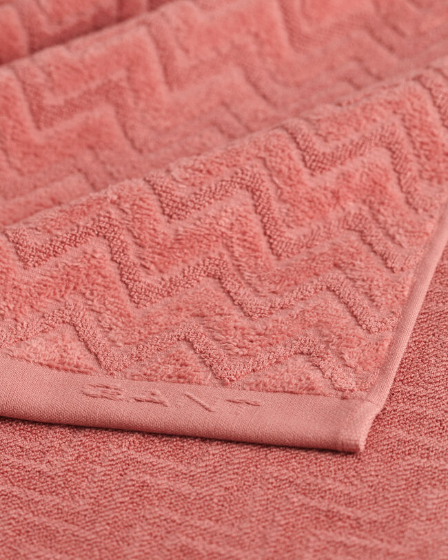 Jacquard sildebensmønstret håndklæde 70X140