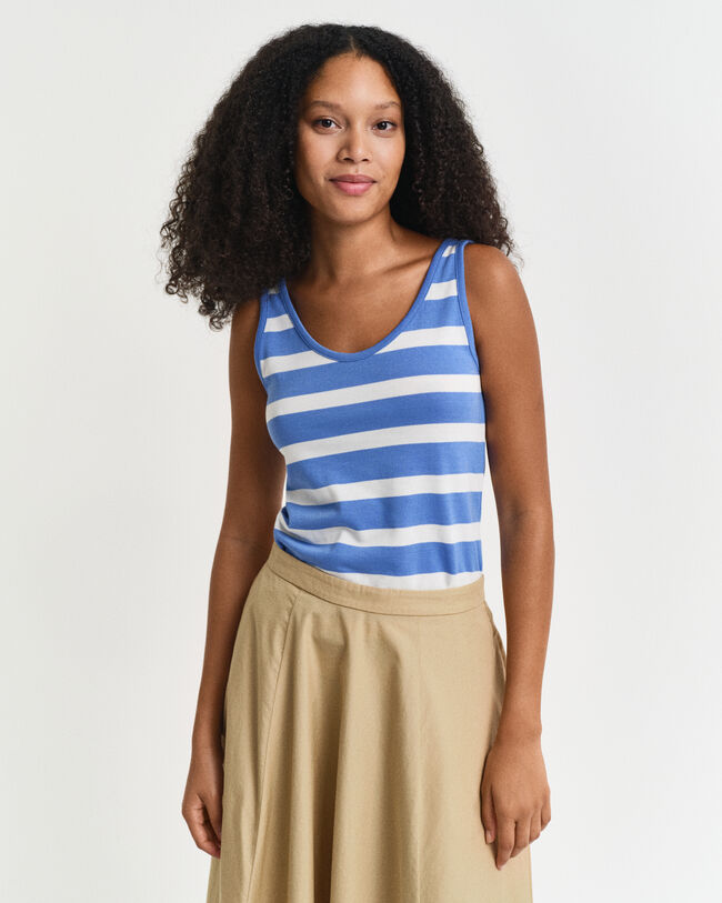 Stribet tanktop