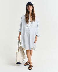 Oversized Luxury Oxford kjole med striber