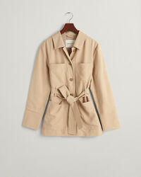 Regular fit blazerjakke med bælte