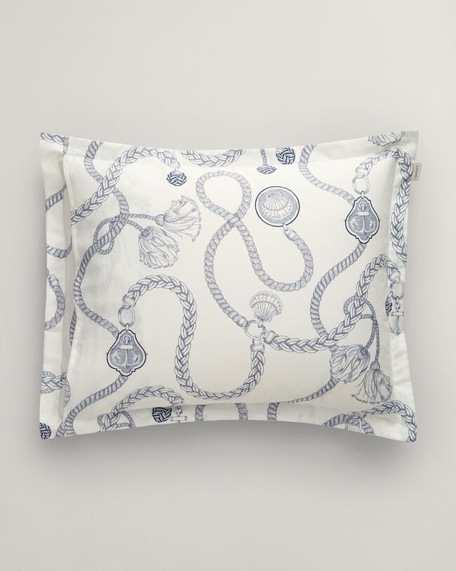 Pudebetræk med sejlads-tryk