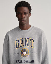 Crest Shield sweatshirt med crewneck