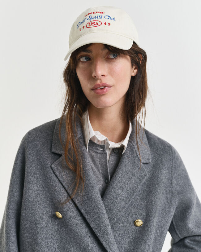 Sømandsjakke med håndsyede detaljer