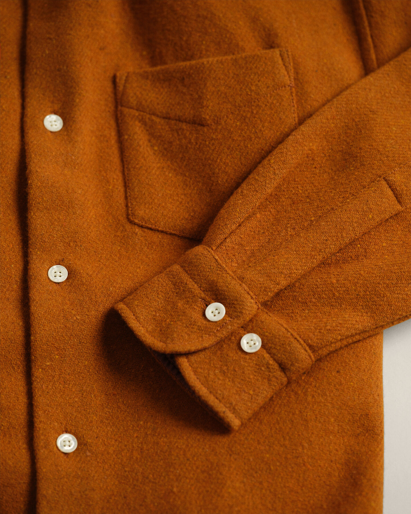 Wrangler x GANT Relaxed fit uldskjorte