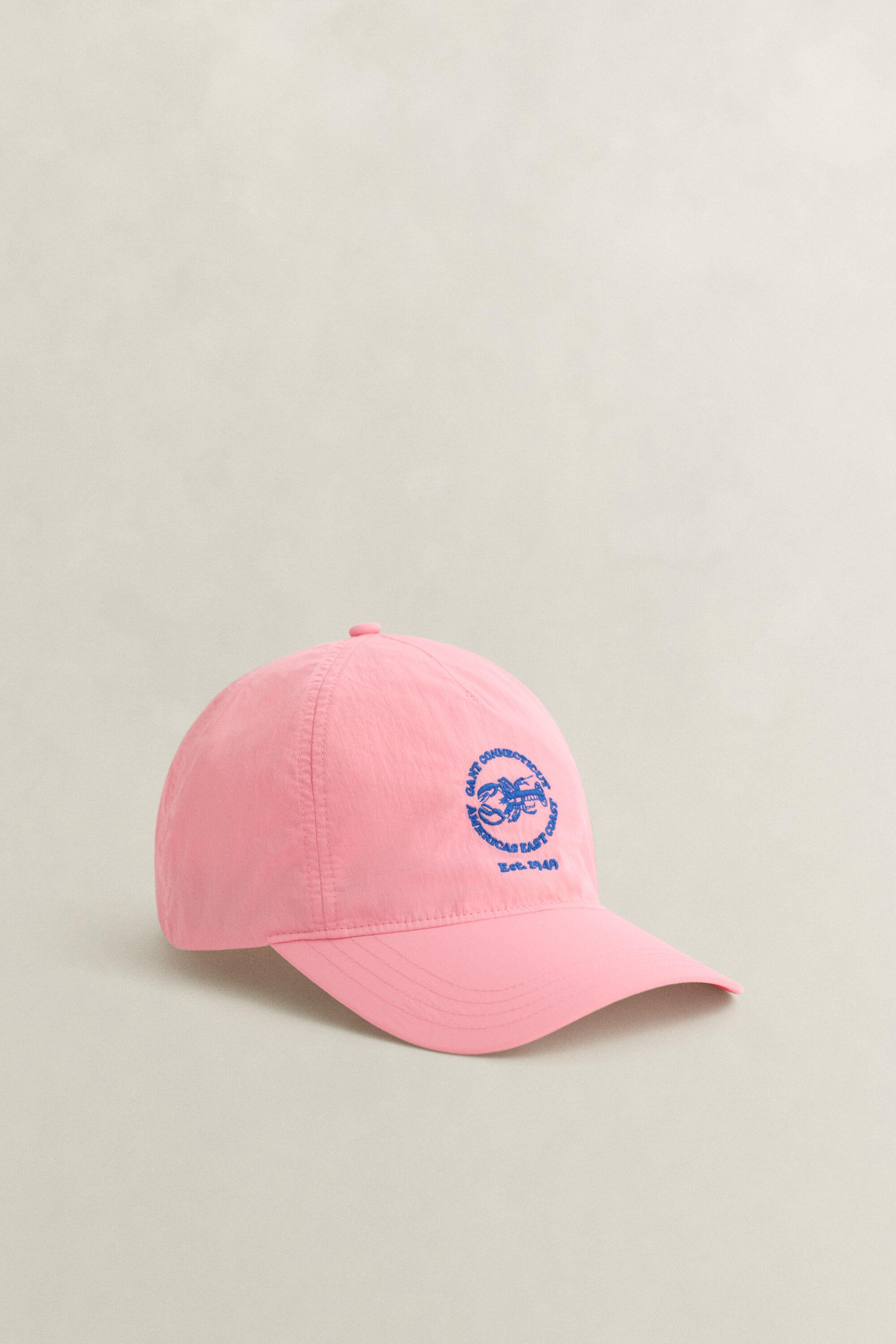 Vasket cap med rynker