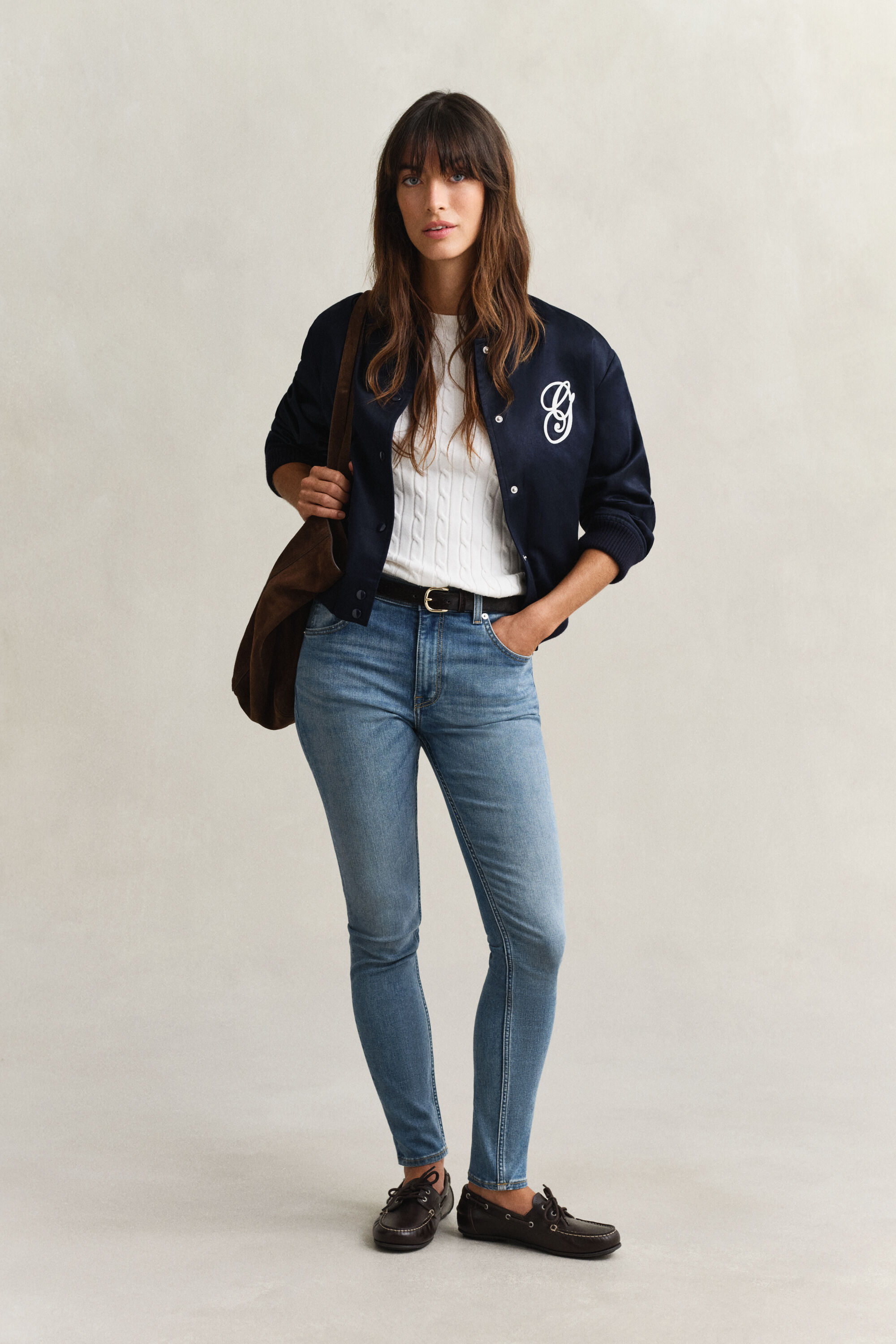 Skinny jeans med stræk