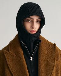 Strikket balaklava i uld