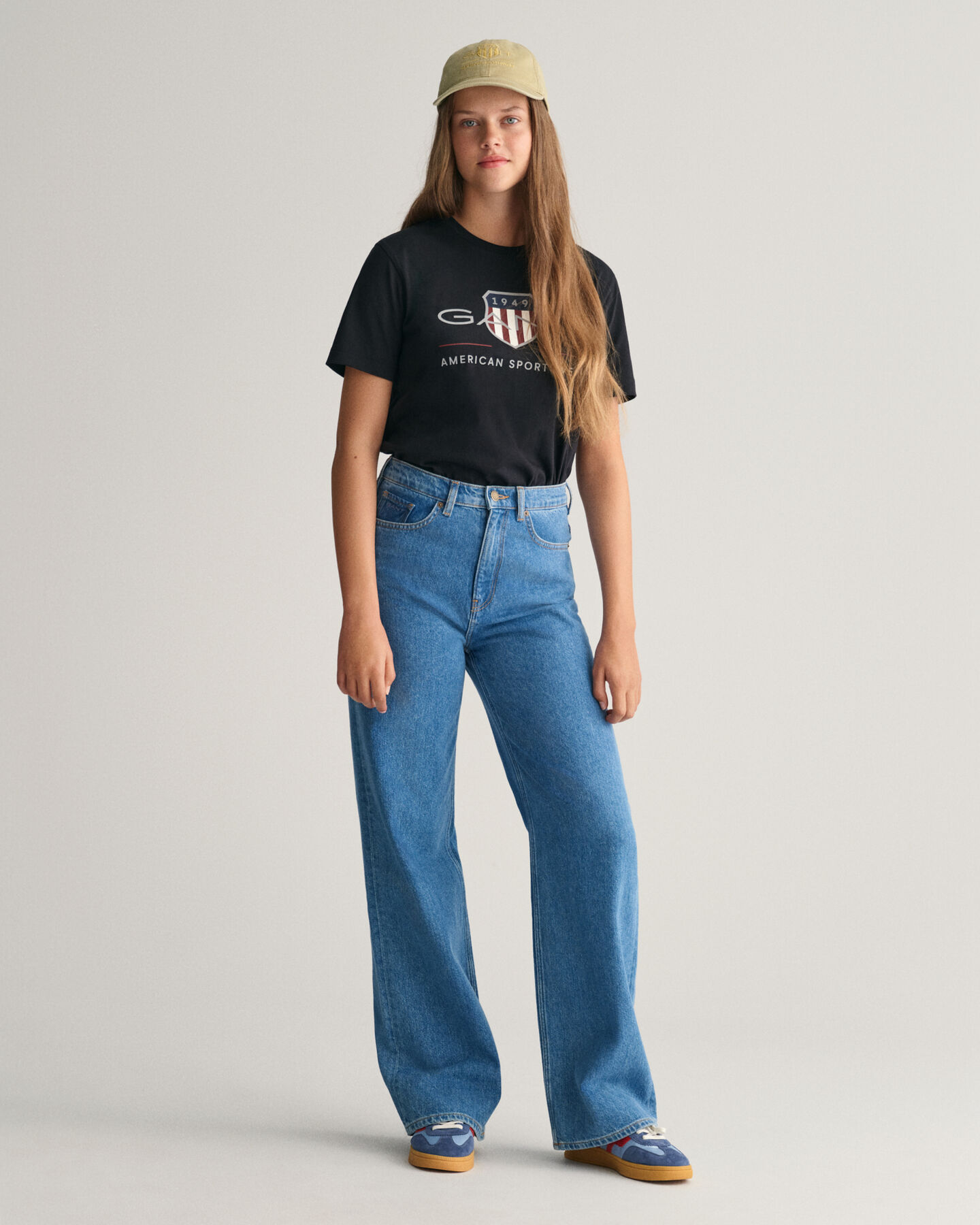 Teen Girls jeans med brede ben