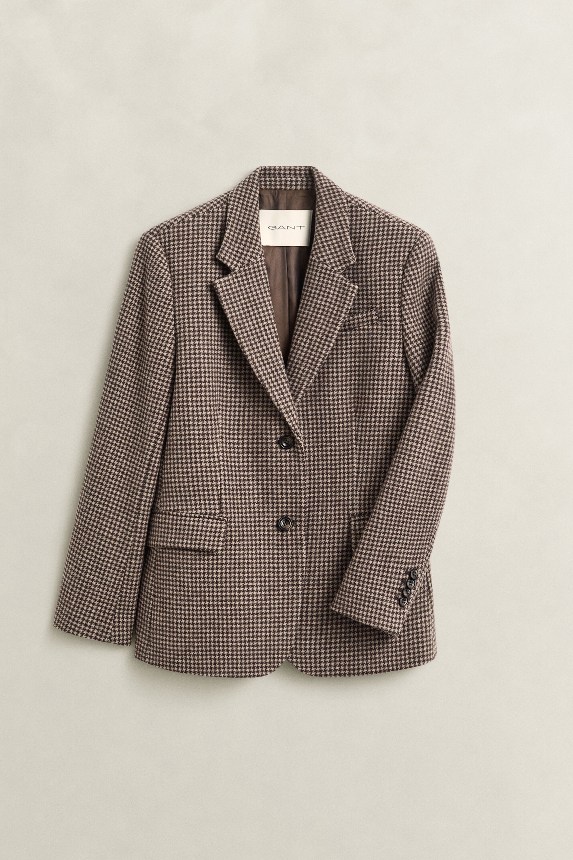 Houndstooth blazer