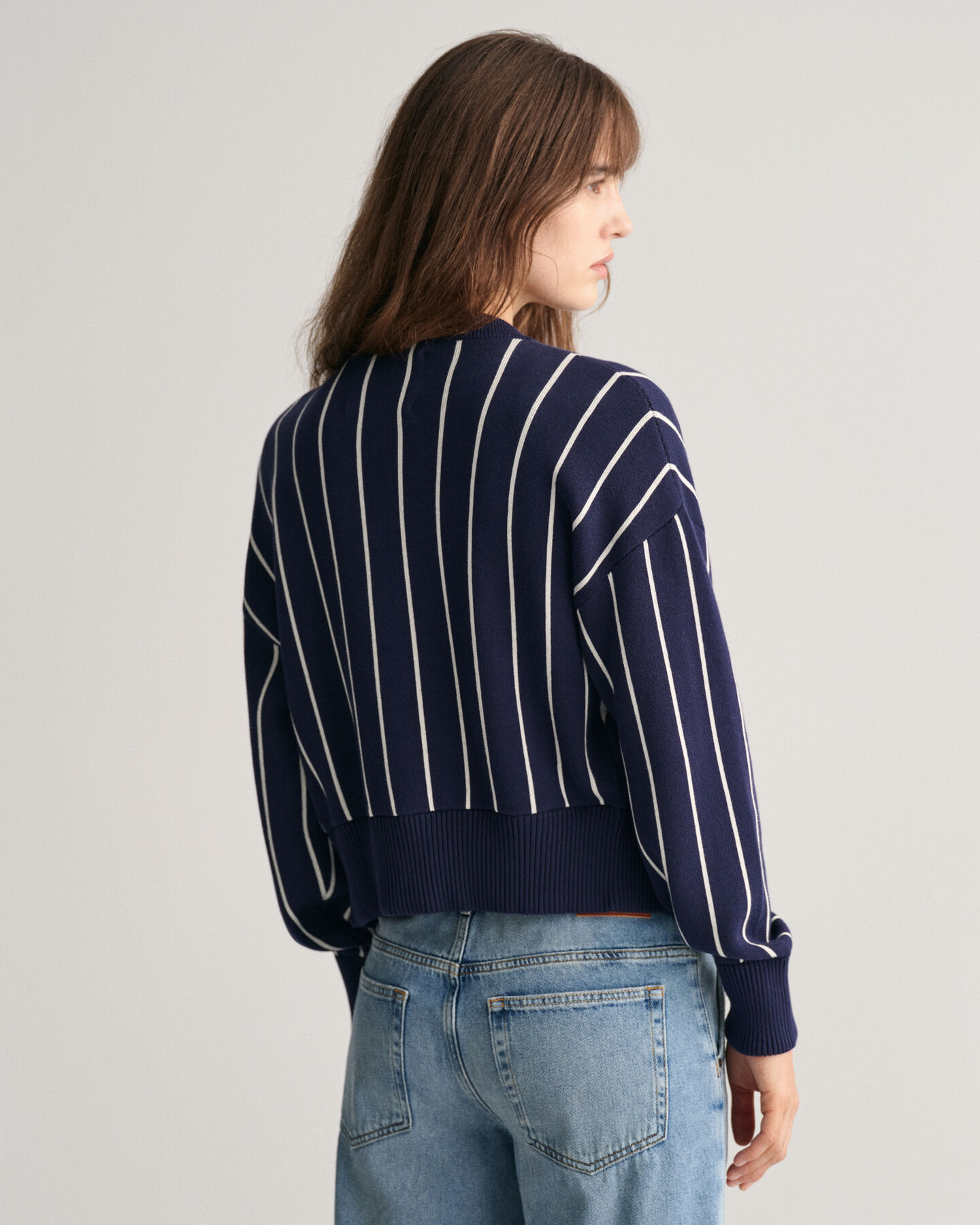 GANT Varsity strikket bomber-cardigan