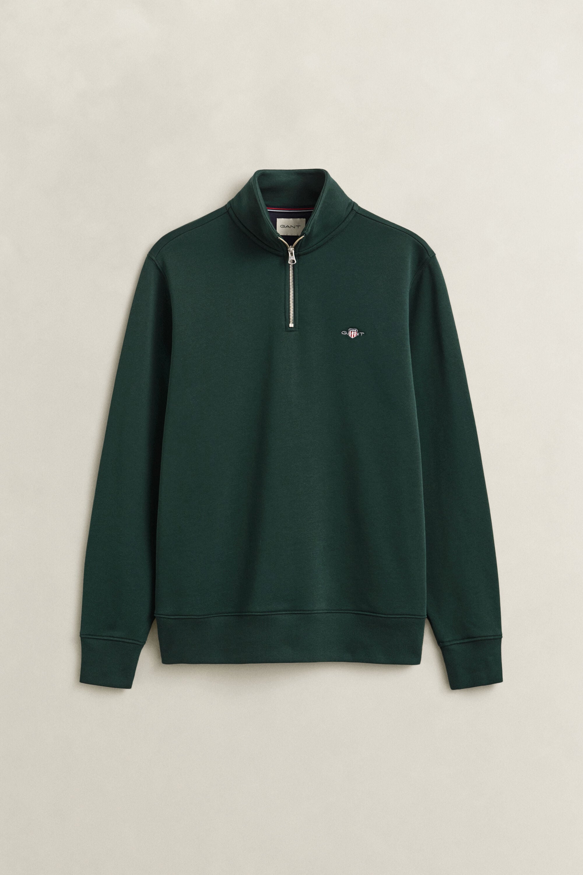 Shield sweatshirt med halv lynlås