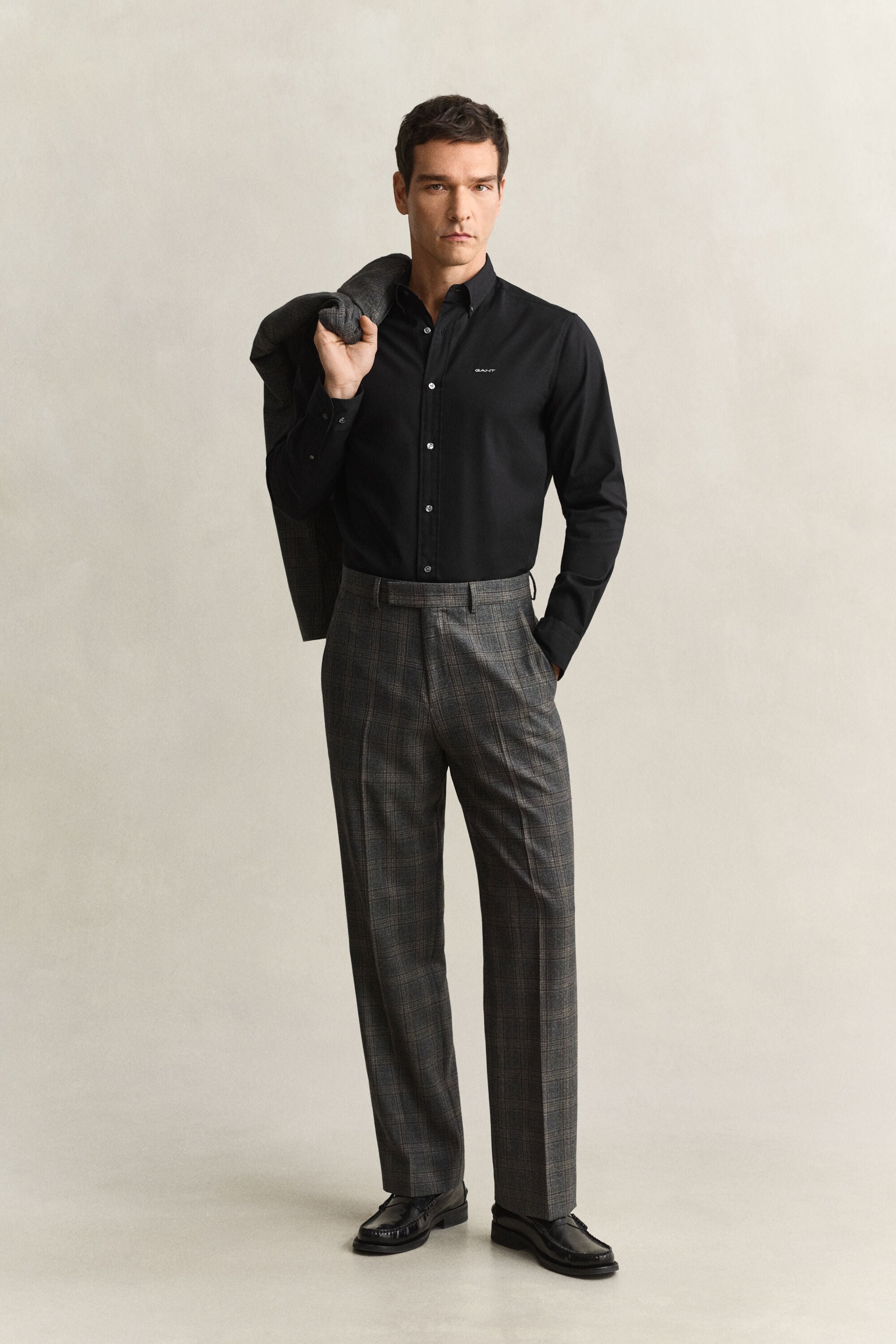 Regular fit pinpoint Oxford-skjorte