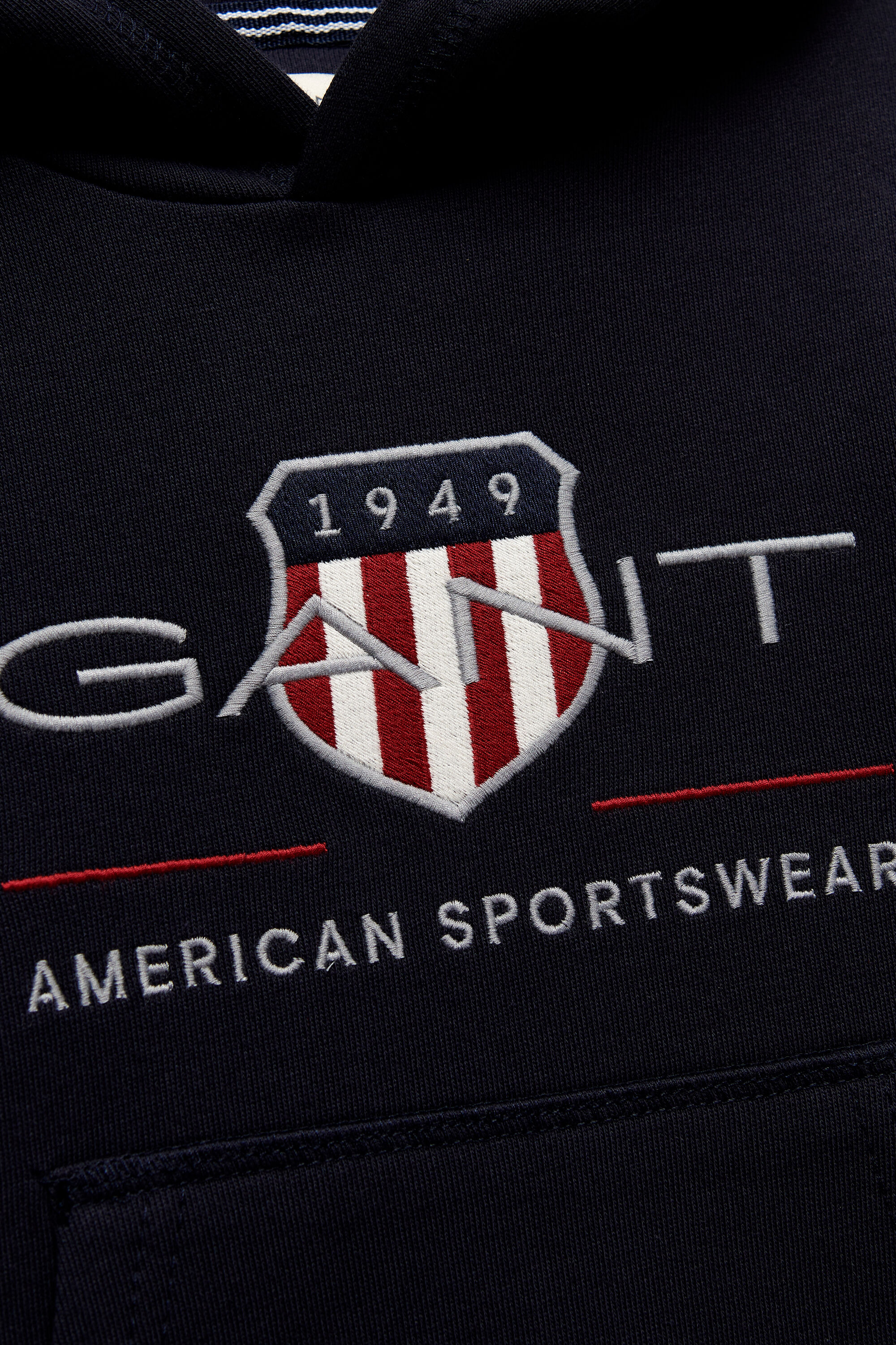 Kids Archive Shield hættetrøje