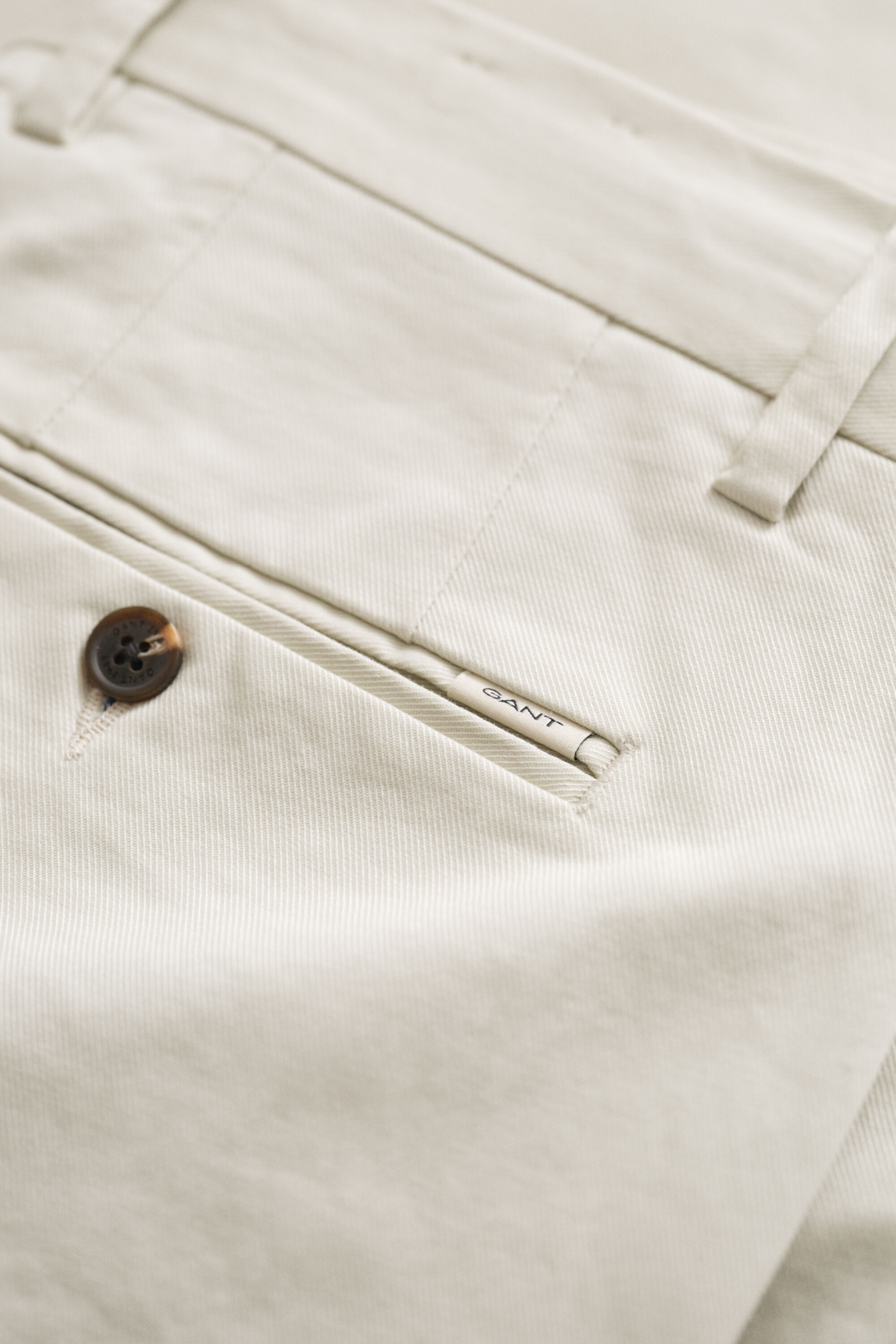Regular fit smarte chinobukser