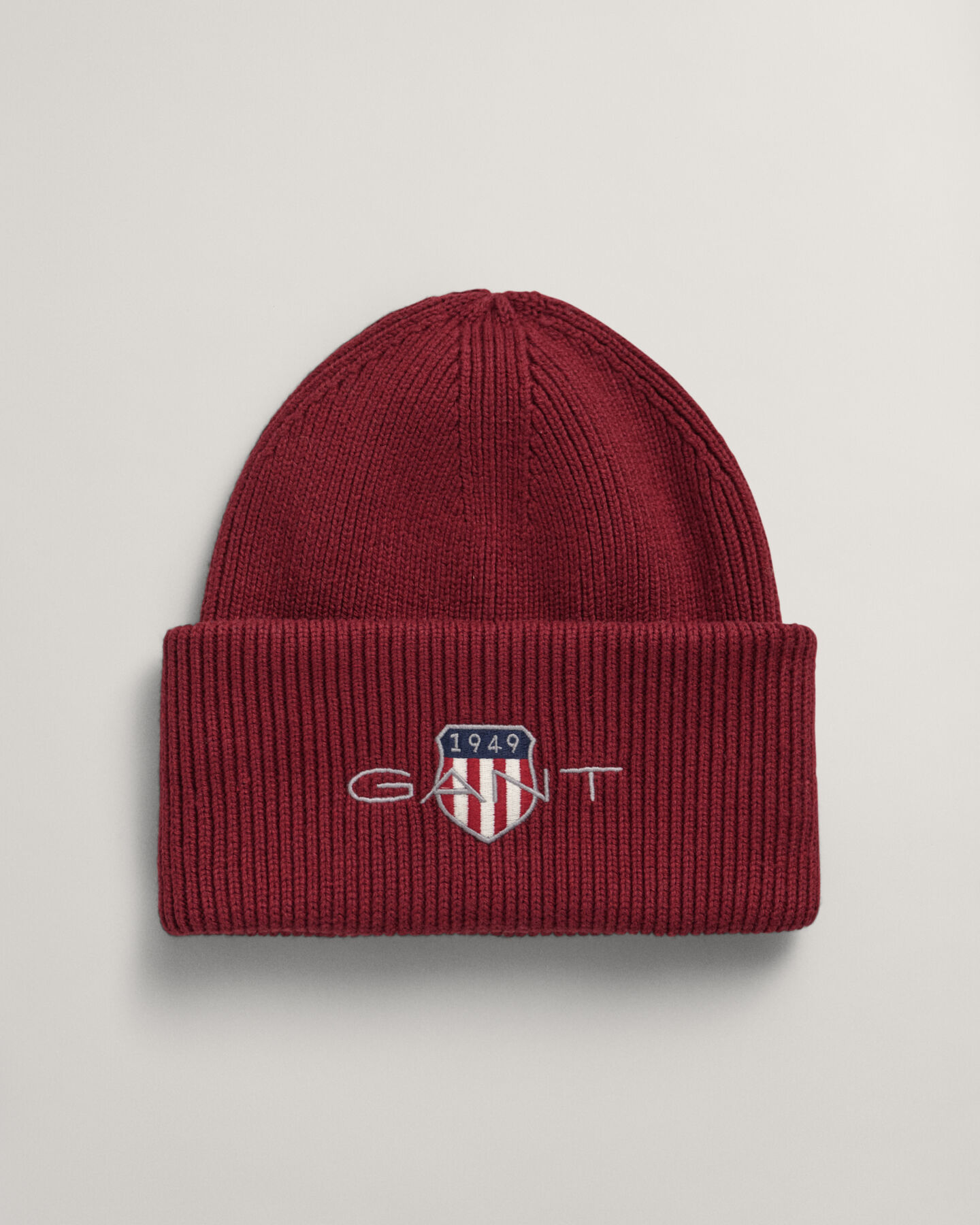 Archive Shield beanie af bomuld