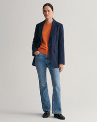 Icon G crewneck sweater i bomuld