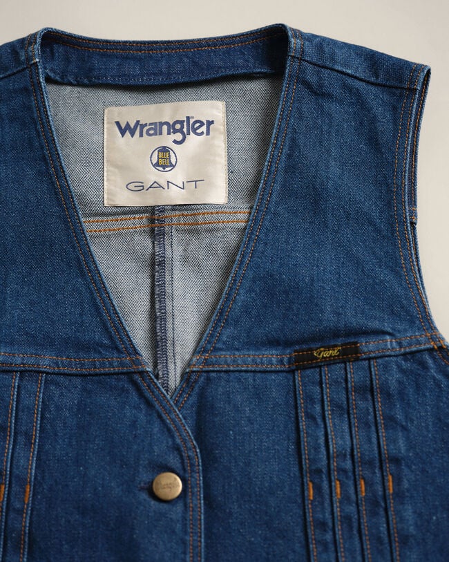 Wrangler x GANT denim vest