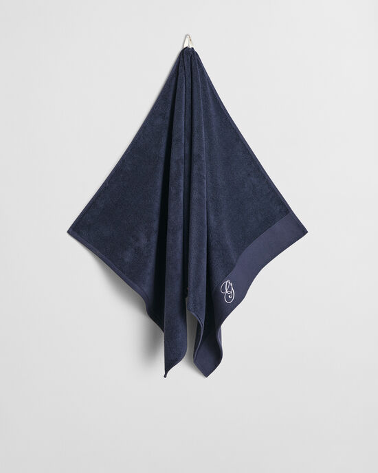 Broderet håndklæde 70X140