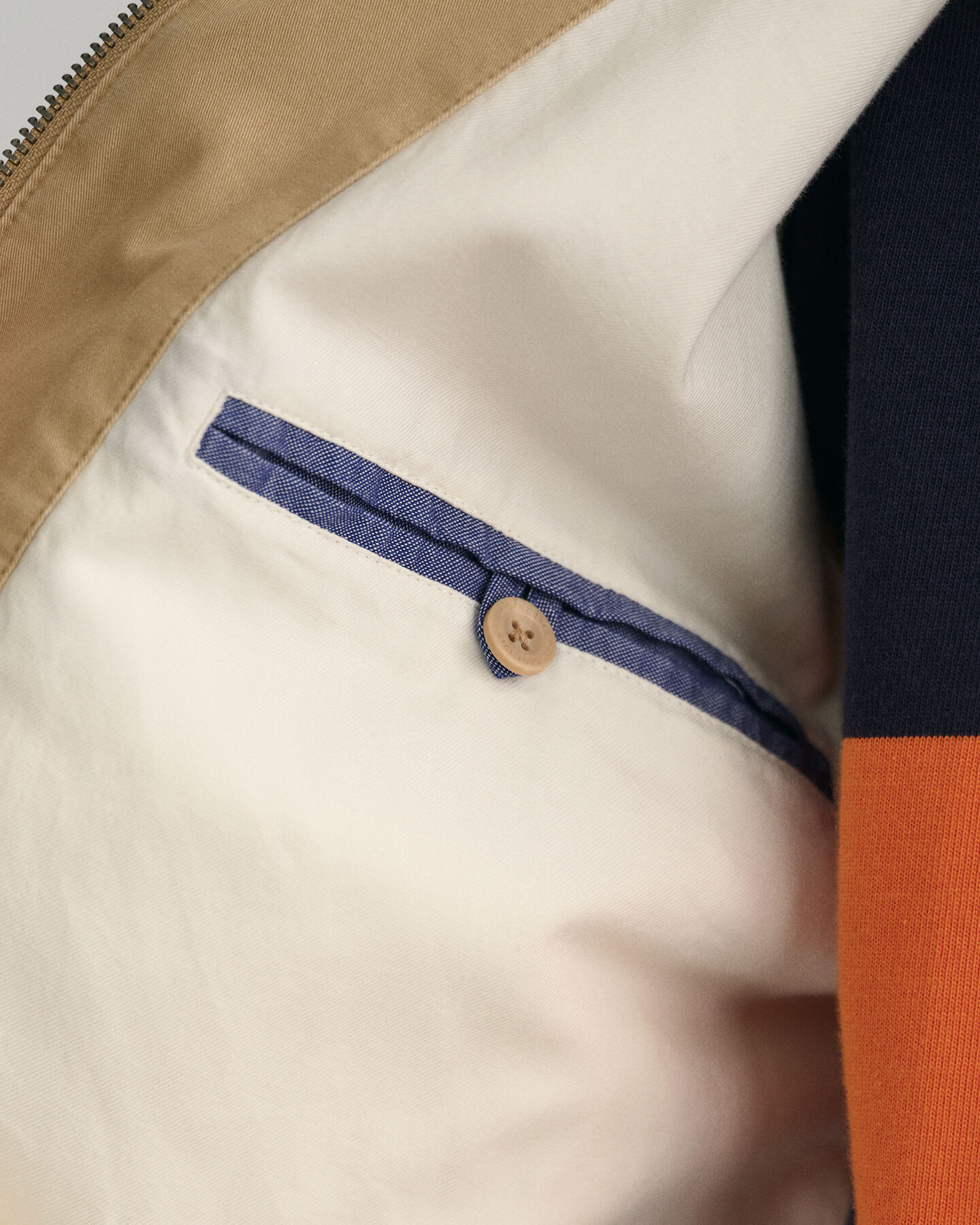 Windcheater af bomuld