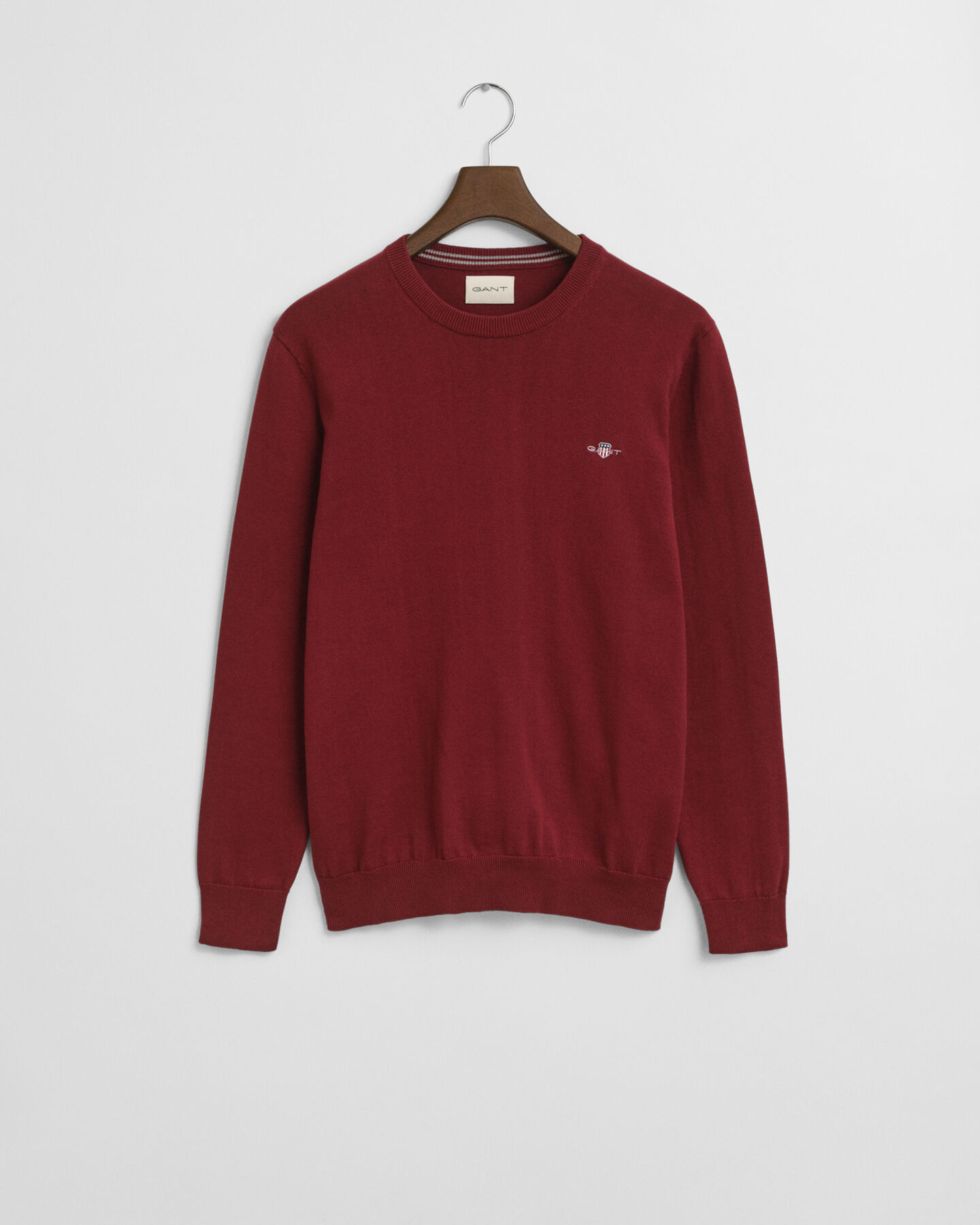 Klassiske crewneck sweater i bomuld