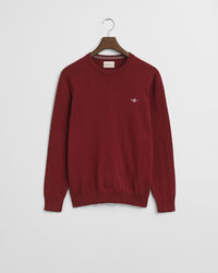 Klassiske crewneck sweater i bomuld