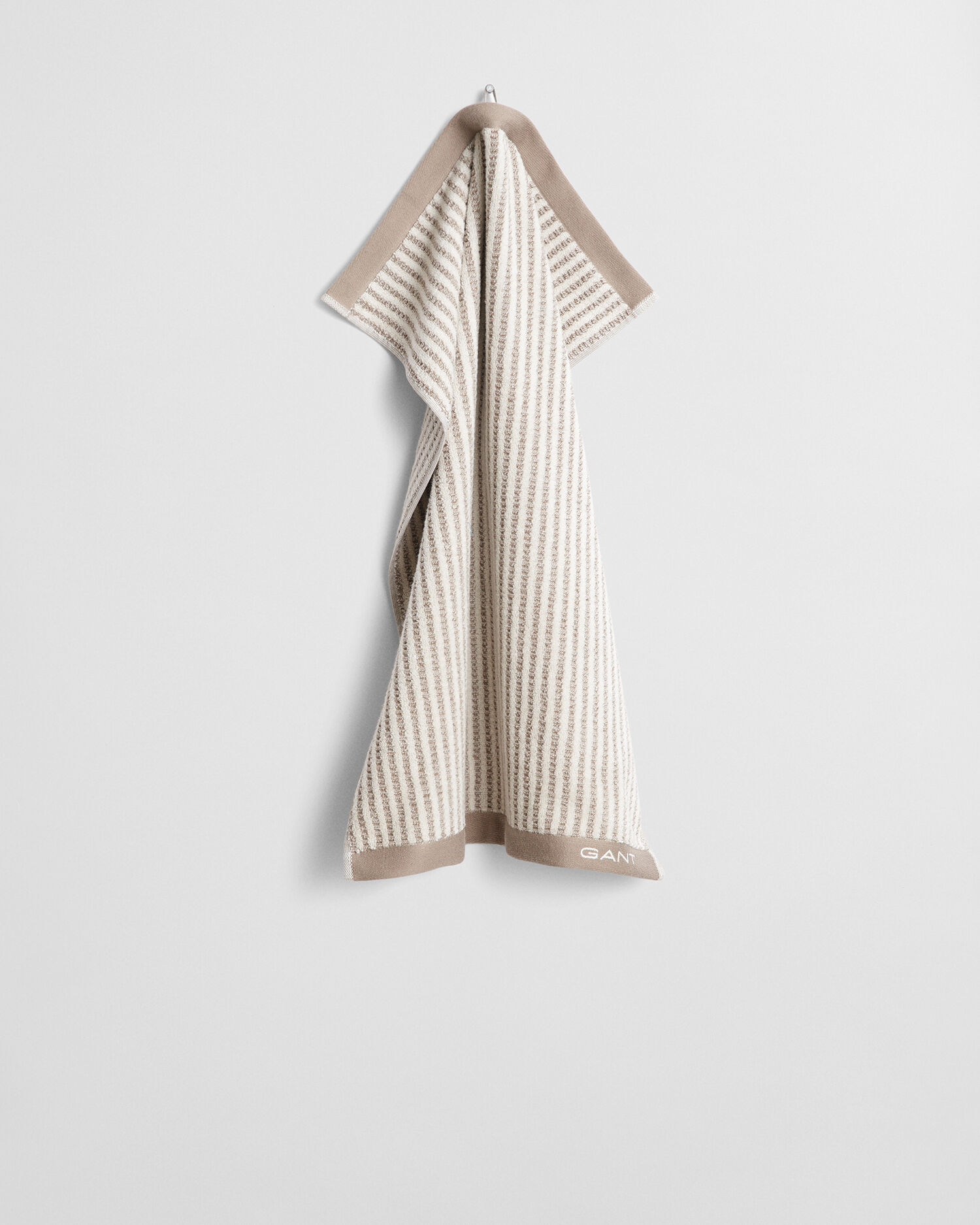 Stribet håndklæde 50x70