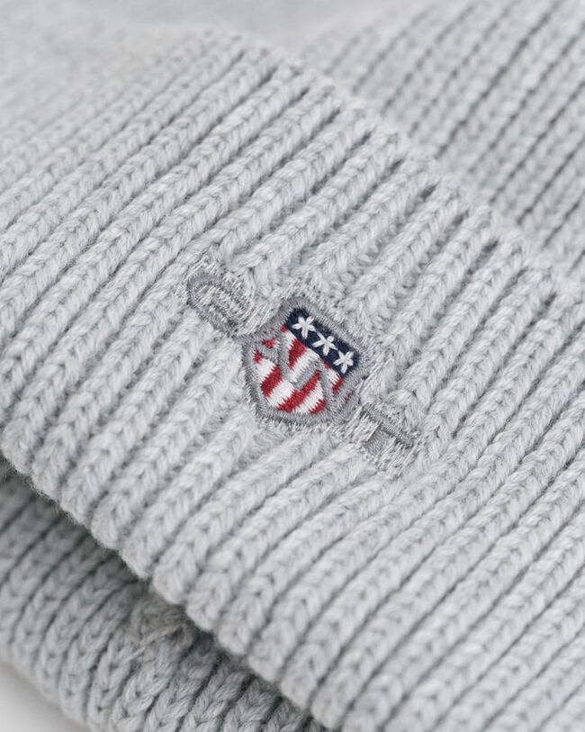 Teens Shield beanie af bomuld