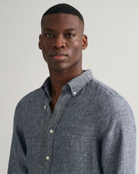 Slim fit skjorte af h&oslash;r