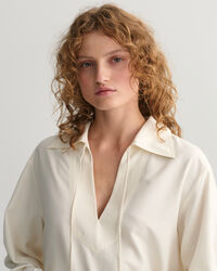 Relaxed fit popover tunika